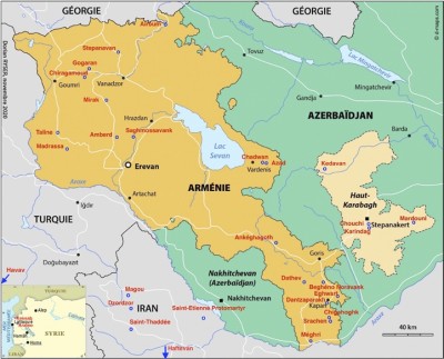 Lieux de réalisation des programmes et campagnes de l'Organisation Terre et Culture 